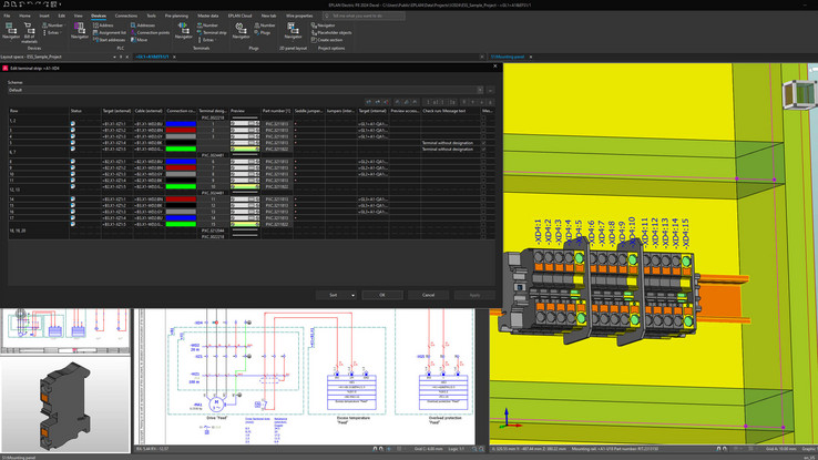 Optimised Terminal Editor: easily manage your terminals and terminal strips